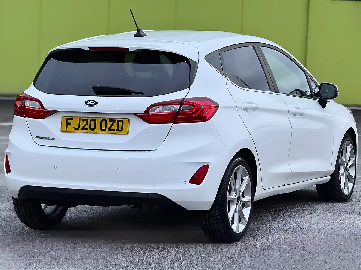 Used 2020 Ford Fiesta Titanium X White - Interior and Exterior details 4
