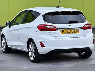 Used 2020 Ford Fiesta Titanium X White - Interior and Exterior details 5