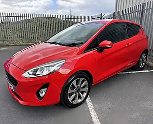 Used 2020 Ford Fiesta Trend Red - Interior and Exterior details 2