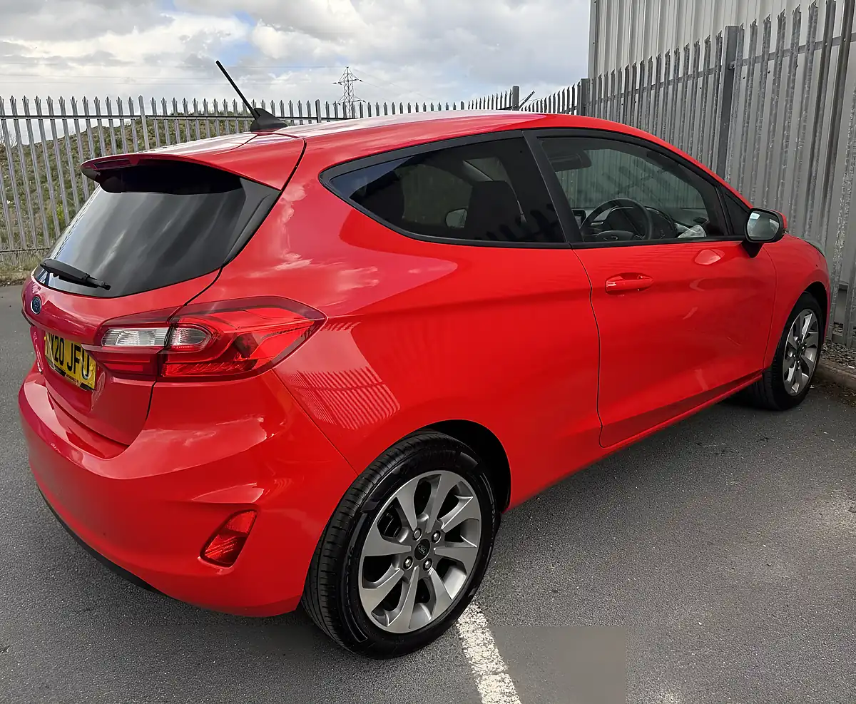 Used 2020 Ford Fiesta Trend Red - Interior and Exterior details 5