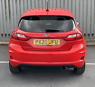 Used 2020 Ford Fiesta Trend Red - Interior and Exterior details 6
