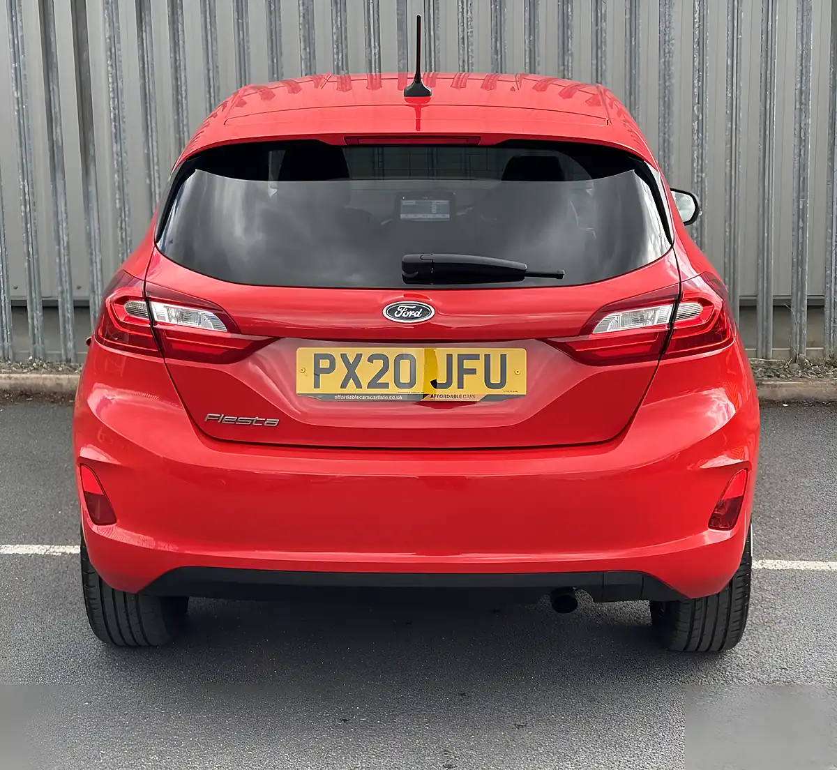 Used 2020 Ford Fiesta Trend Red - Interior and Exterior details 6
