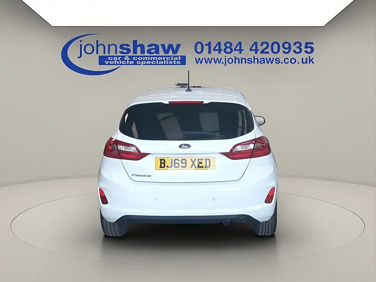 Used 2020 Ford Fiesta Van White - Interior and Exterior details 12