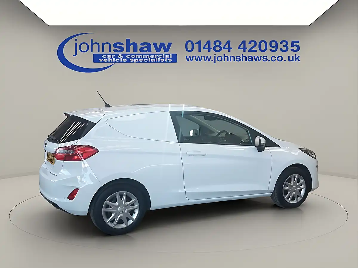 Used 2020 Ford Fiesta Van White - Interior and Exterior details 9