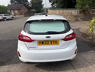 Used 2020 Ford Fiesta Van White - Interior and Exterior details 10