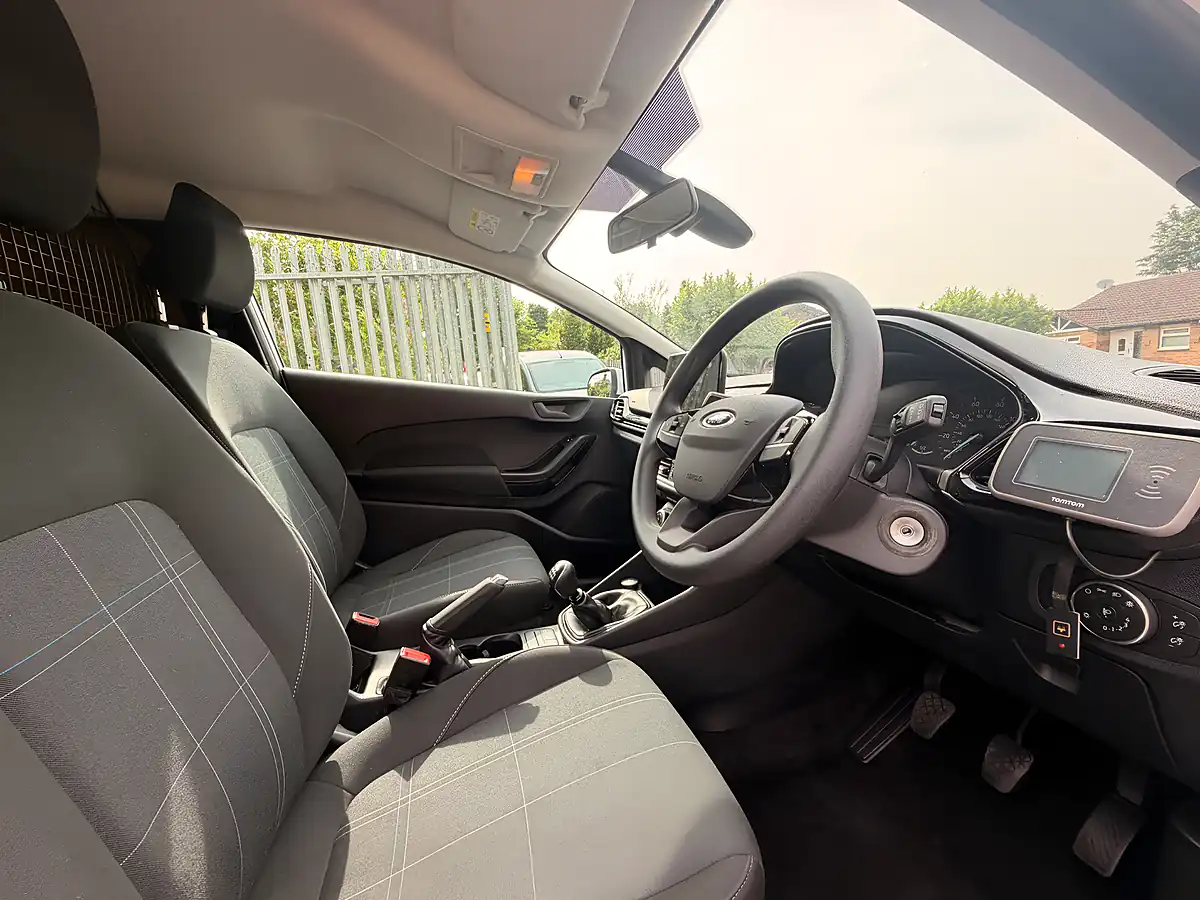 Used 2020 Ford Fiesta Van White - Interior and Exterior details 12