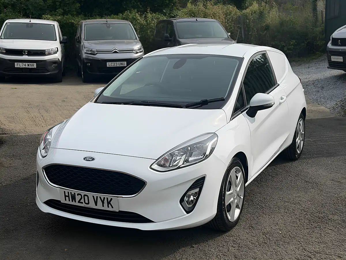 Used 2020 Ford Fiesta Van White - Interior and Exterior details 3
