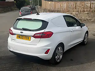Used 2020 Ford Fiesta Van White - Interior and Exterior details 4