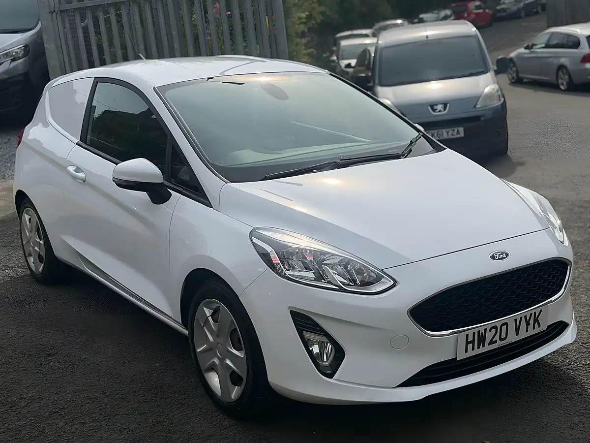 Used 2020 Ford Fiesta Van White - Interior and Exterior details 5