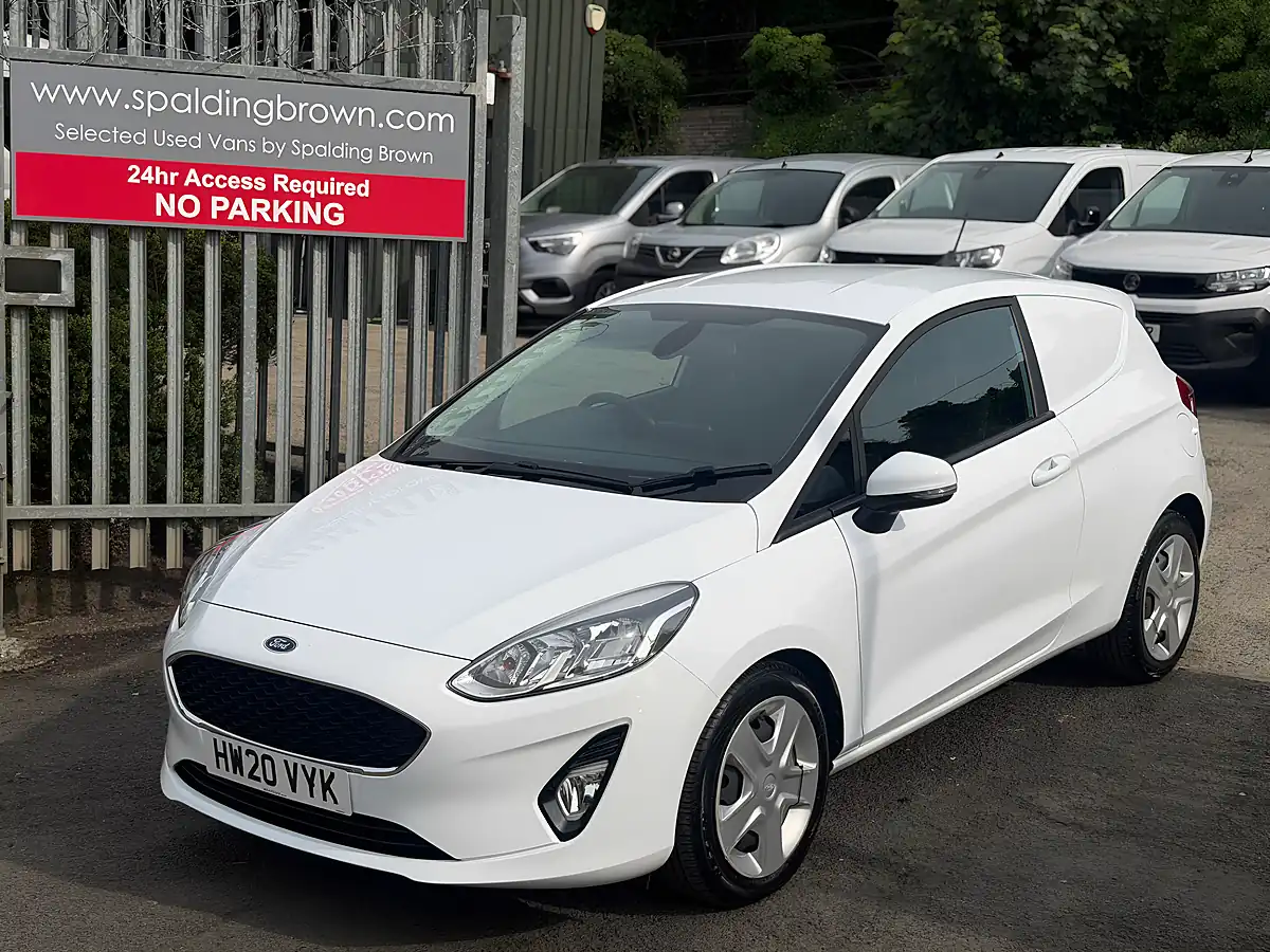 Used 2020 Ford Fiesta Van White - Interior and Exterior details 8
