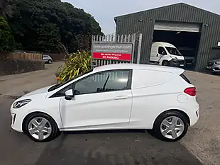 Used 2020 Ford Fiesta Van White - Interior and Exterior details 9