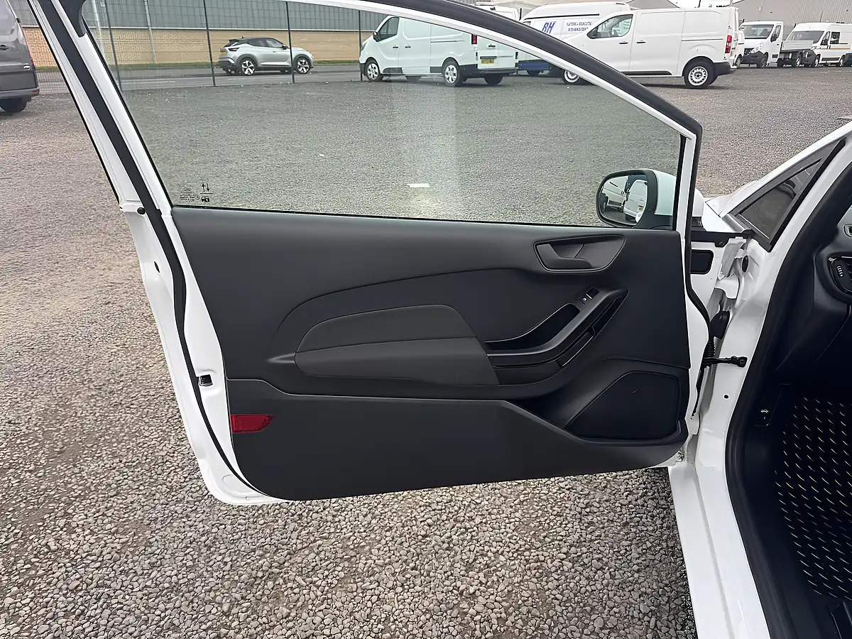Used 2020 Ford Fiesta Van White - Interior and Exterior details 10