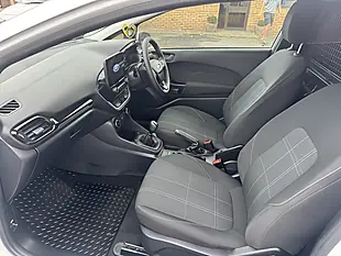 Used 2020 Ford Fiesta Van White - Interior and Exterior details 11