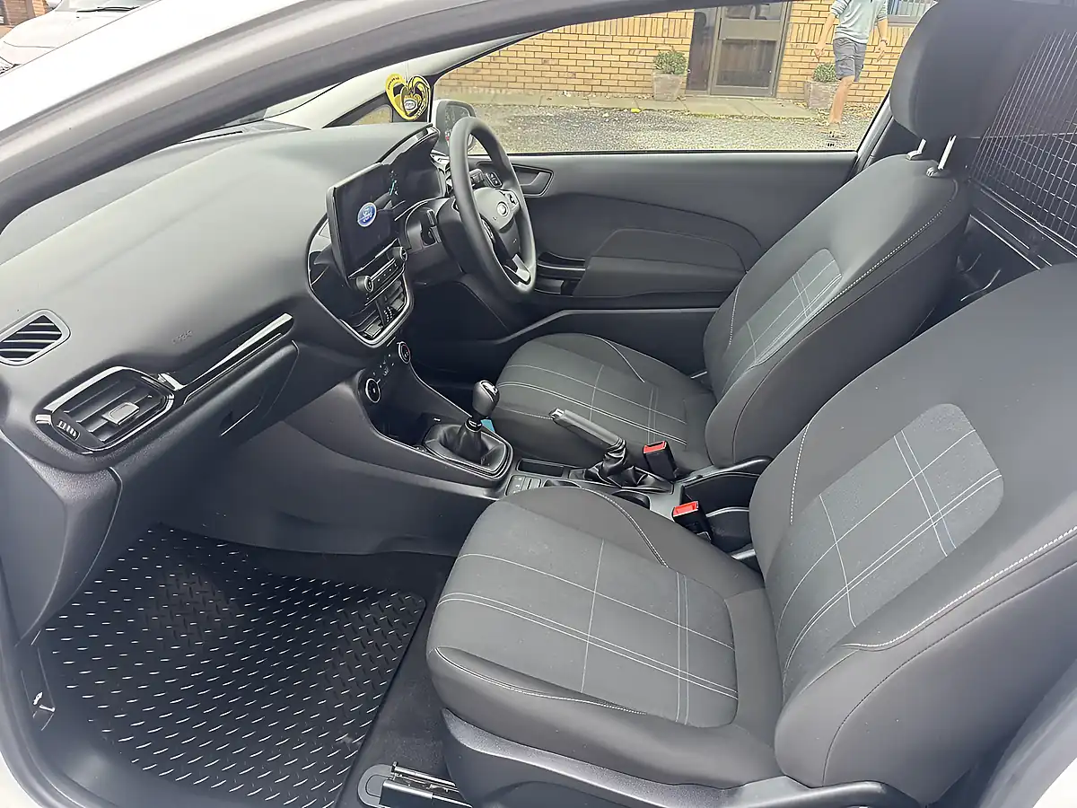 Used 2020 Ford Fiesta Van White - Interior and Exterior details 11