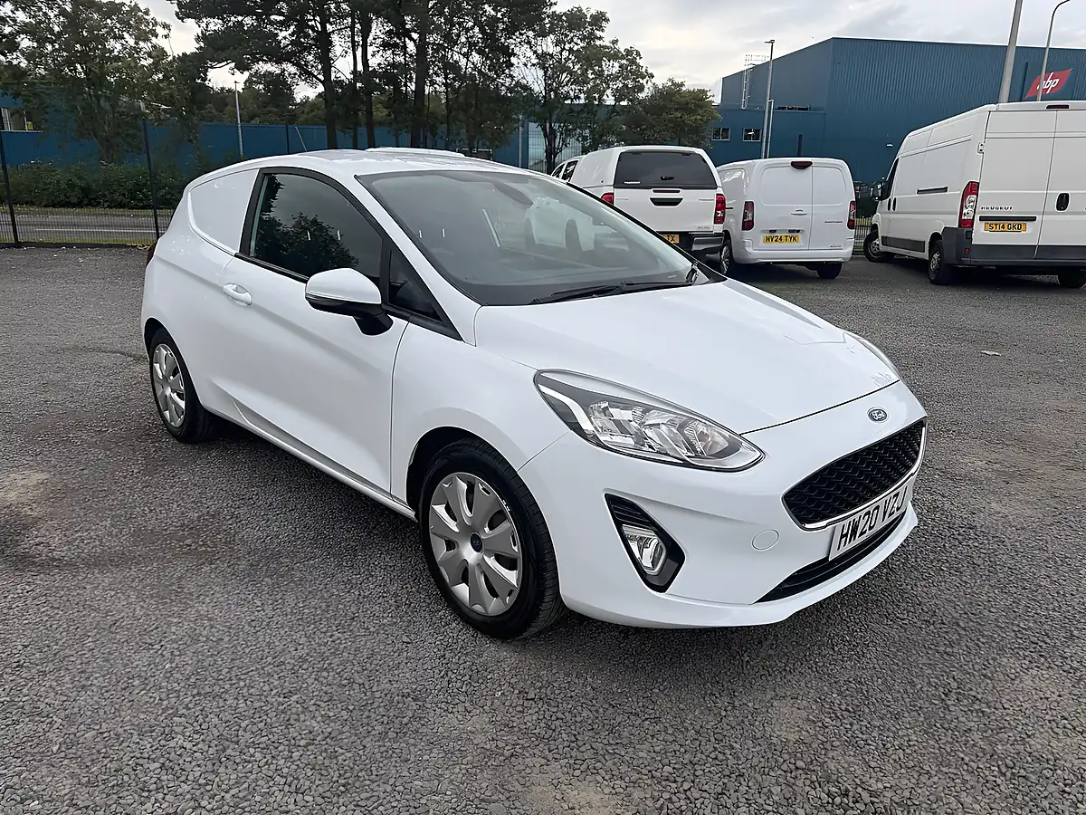 Used 2020 Ford Fiesta Van White - Interior and Exterior details 4