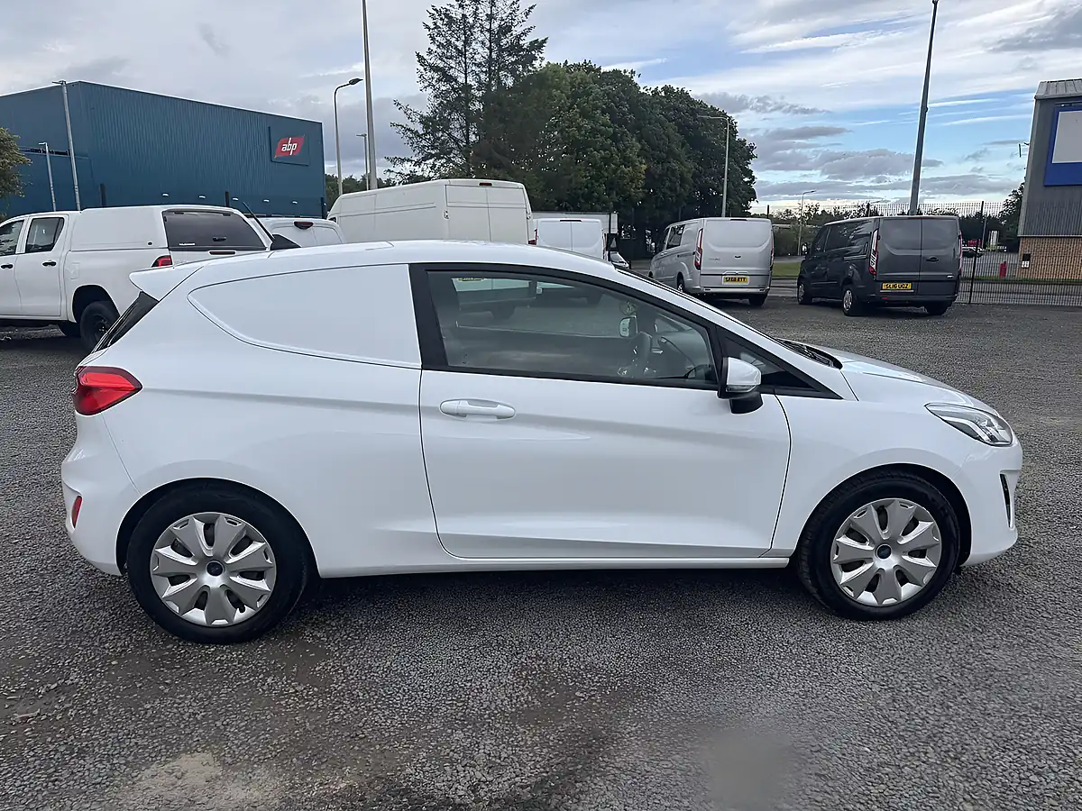 Used 2020 Ford Fiesta Van White - Interior and Exterior details 5