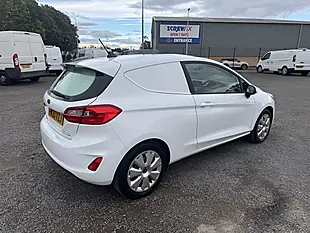 Used 2020 Ford Fiesta Van White - Interior and Exterior details 6