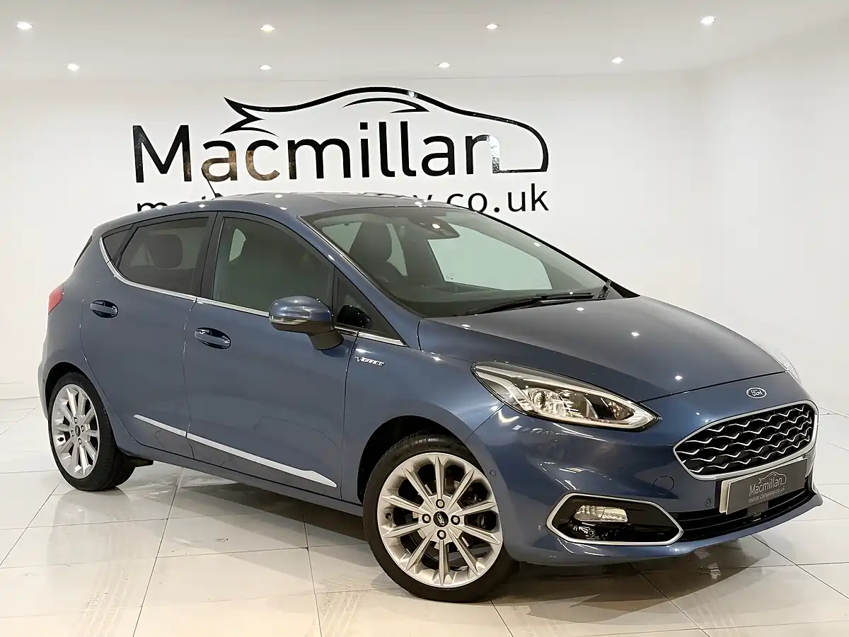 Used 2020 Ford Fiesta Vignale Blue - Interior and Exterior details 2