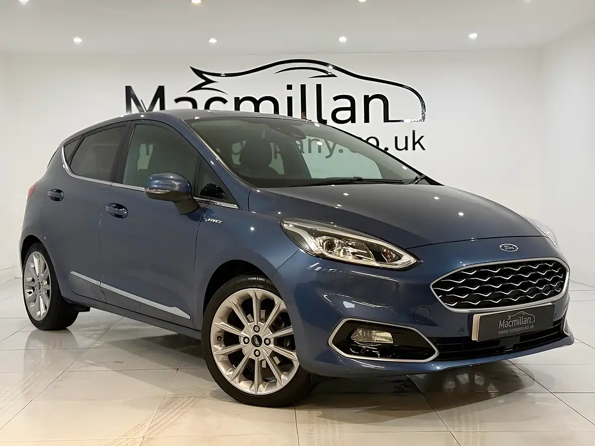 Used 2020 Ford Fiesta Vignale Blue - Interior and Exterior details 3