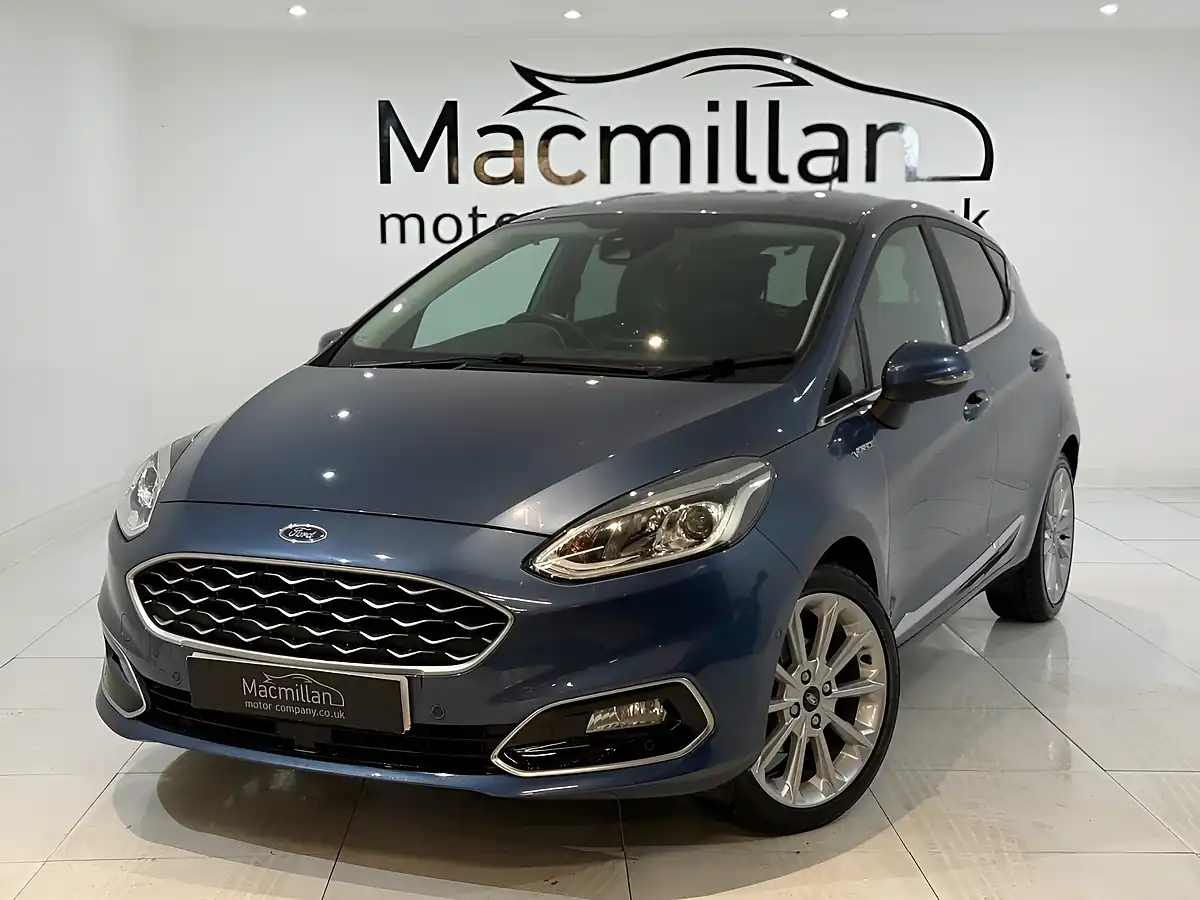 Used 2020 Ford Fiesta Vignale Blue - Interior and Exterior details 4