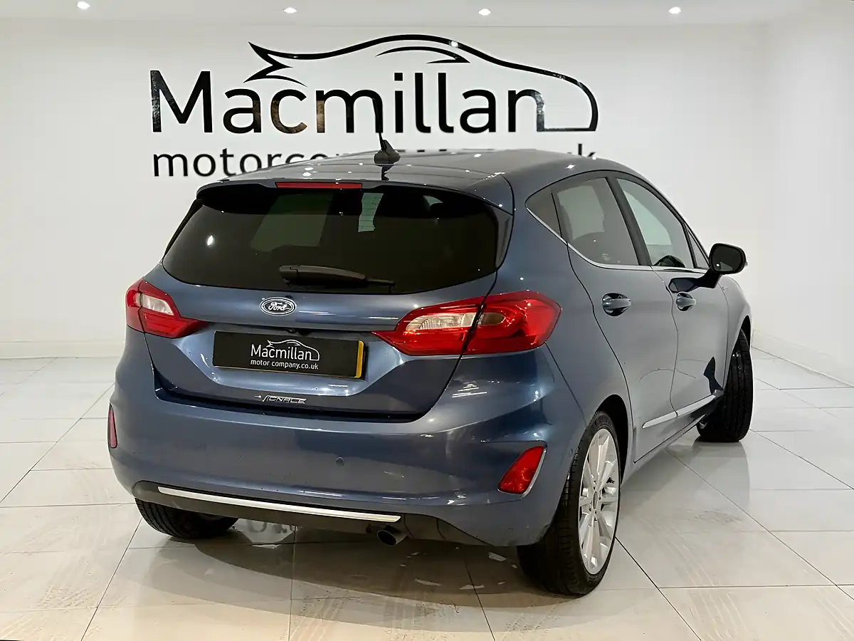 Used 2020 Ford Fiesta Vignale Blue - Interior and Exterior details 8