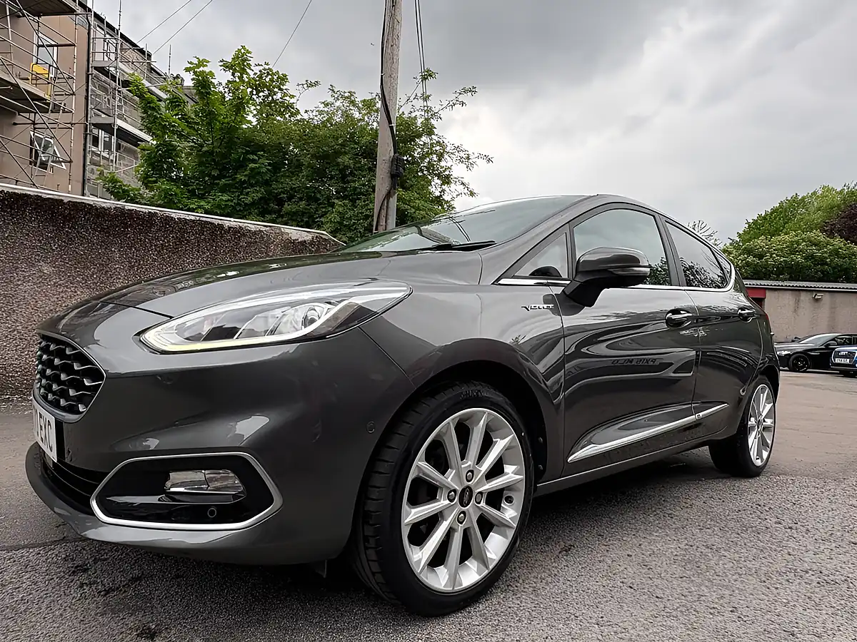 Used 2020 Ford Fiesta Vignale Edition Grey - Front View