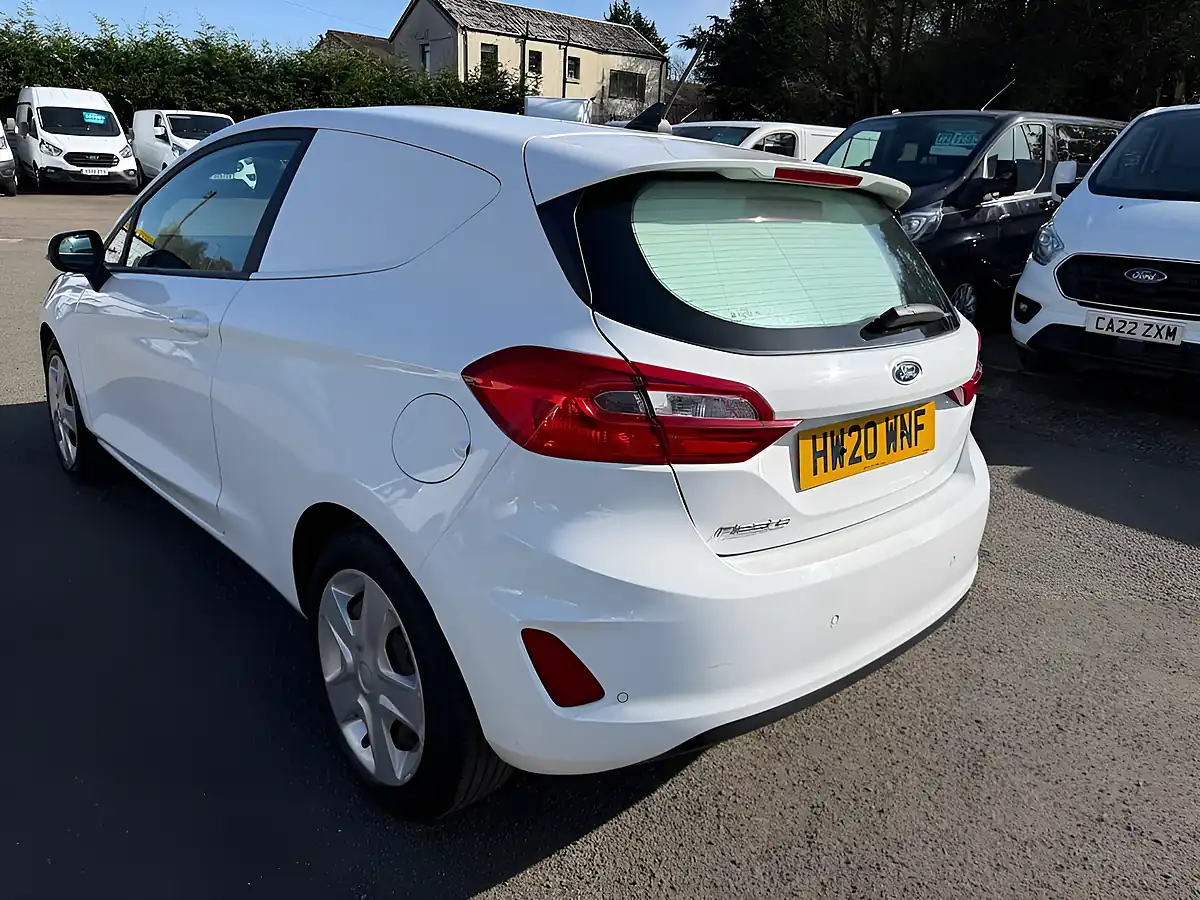 Used 2020 Ford Fiesta White - Interior and Exterior details 8