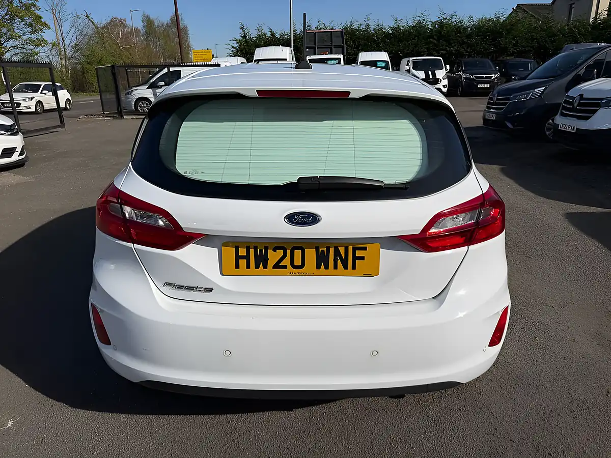 Used 2020 Ford Fiesta White - Interior and Exterior details 9