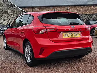Used 2020 Ford Focus Zetec Red - Interior and Exterior details 15