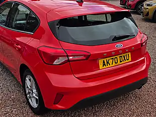 Used 2020 Ford Focus Zetec Red - Interior and Exterior details 16