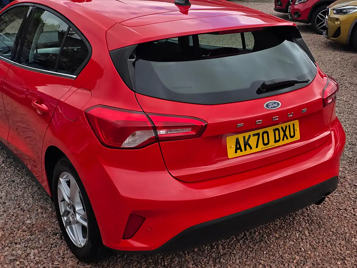 Used 2020 Ford Focus Zetec Red - Interior and Exterior details 16