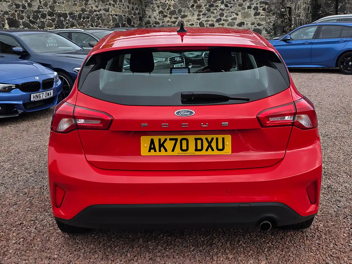 Used 2020 Ford Focus Zetec Red - Interior and Exterior details 17