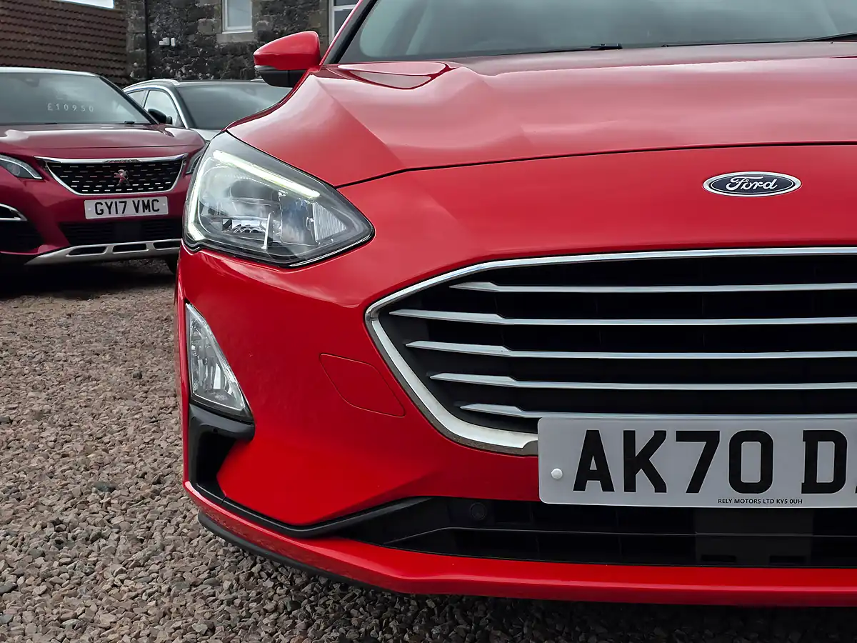 Used 2020 Ford Focus Zetec Red - Interior and Exterior details 4