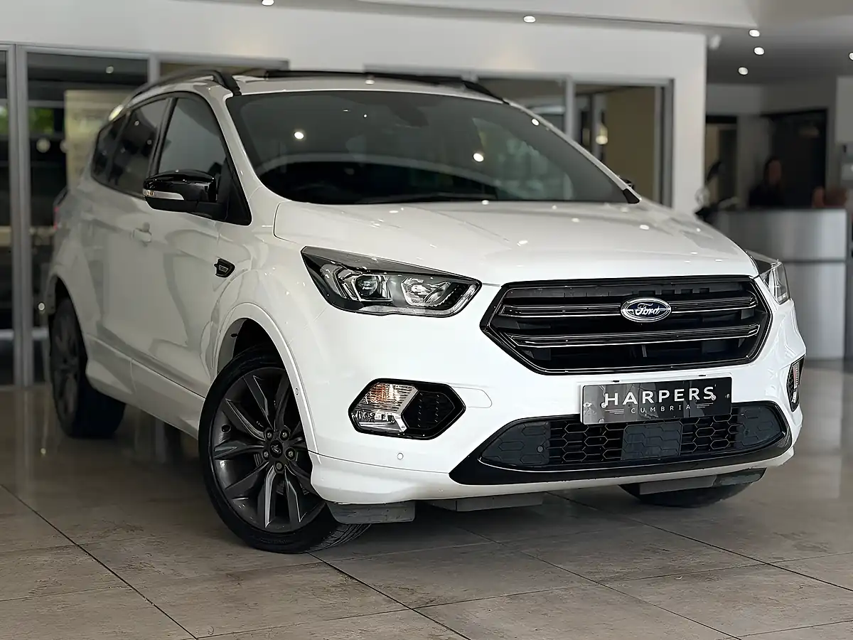 Used 2020 Ford Kuga ST-Line Edition White - Front View
