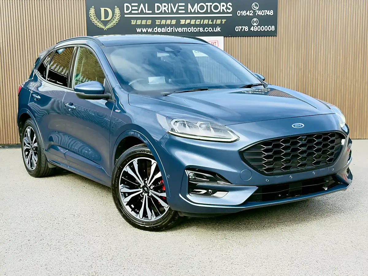 Used 2020 Ford Kuga ST-Line X Blue - Front View