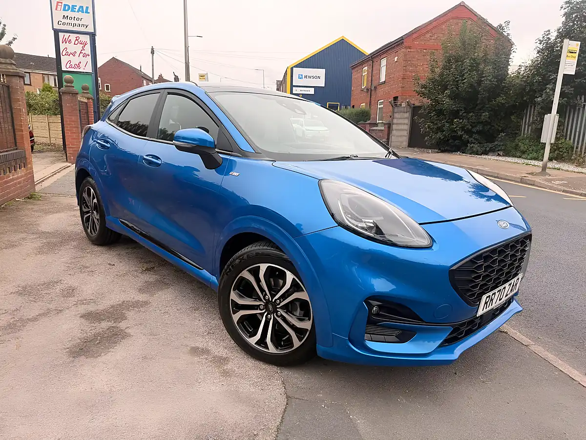 Used 2020 Ford Puma ST-Line Blue - Interior and Exterior details 2