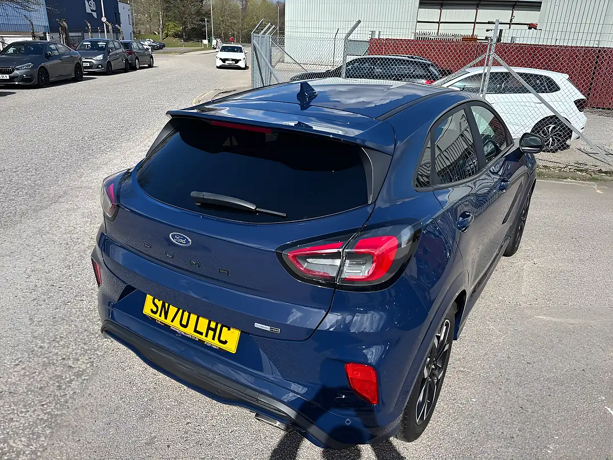 Used 2020 Ford Puma ST-Line X Blue - Interior and Exterior details 11