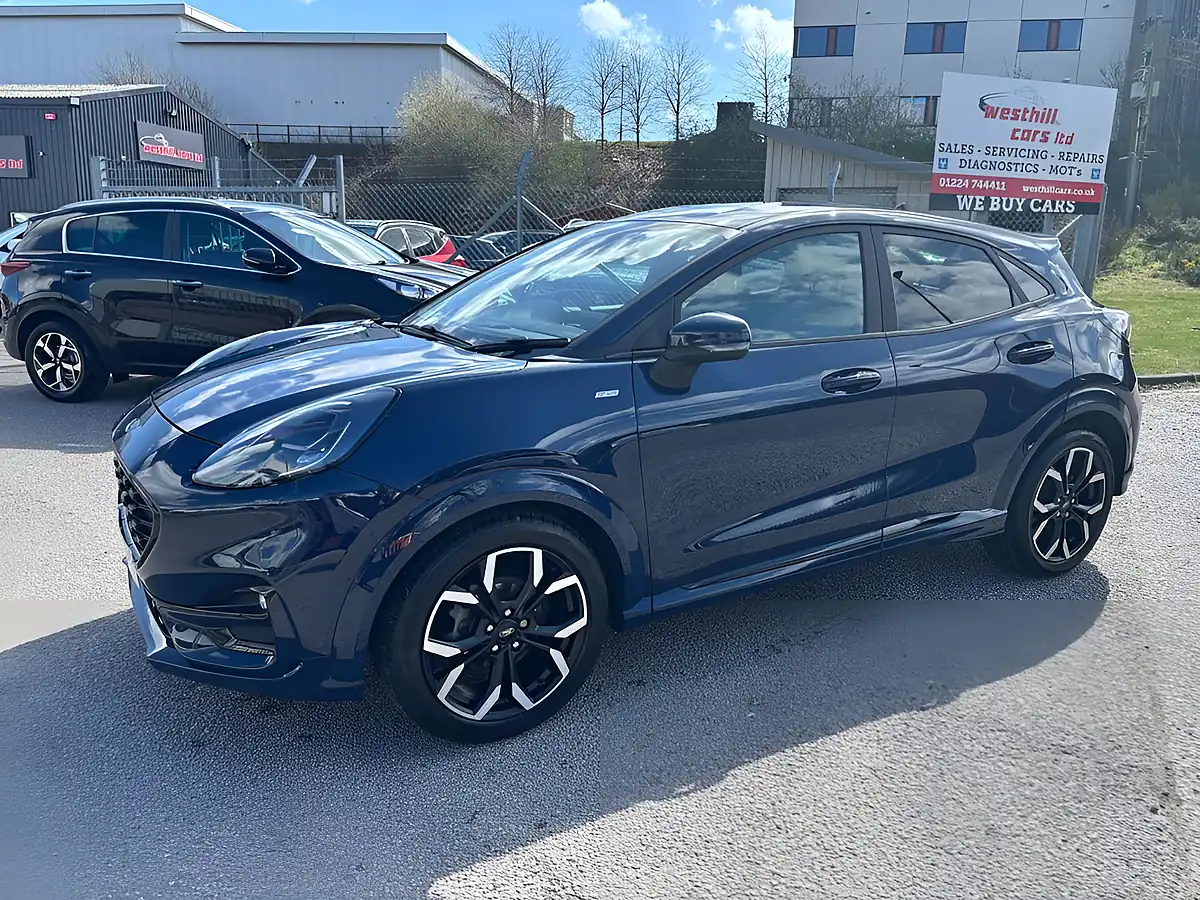 Used 2020 Ford Puma ST-Line X Blue - Interior and Exterior details 18