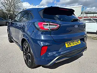 Used 2020 Ford Puma ST-Line X Blue - Interior and Exterior details 4