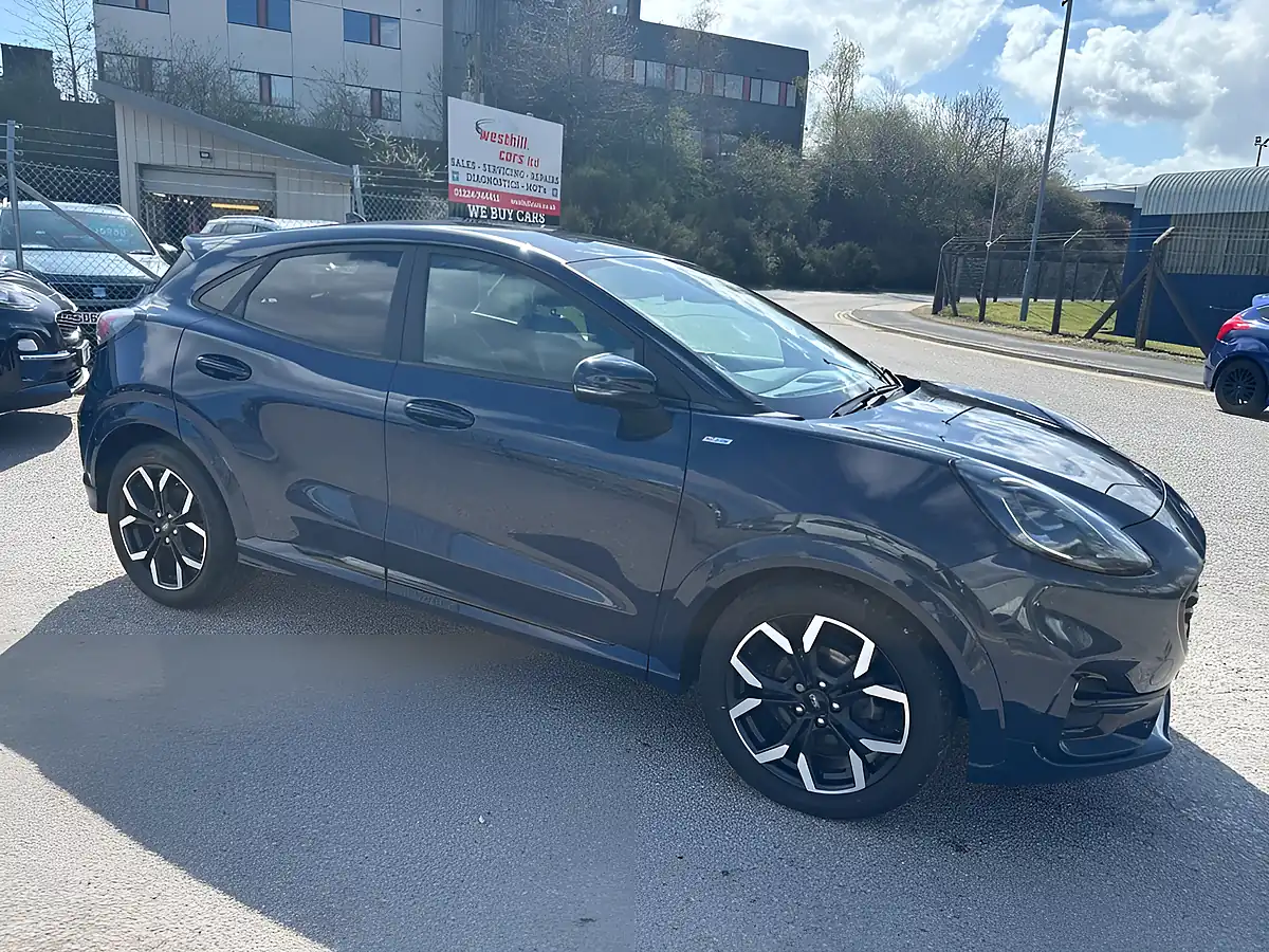 Used 2020 Ford Puma ST-Line X Blue - Interior and Exterior details 6