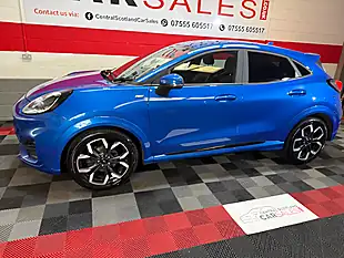 Used 2020 Ford Puma ST-Line X Blue - Interior and Exterior details 10