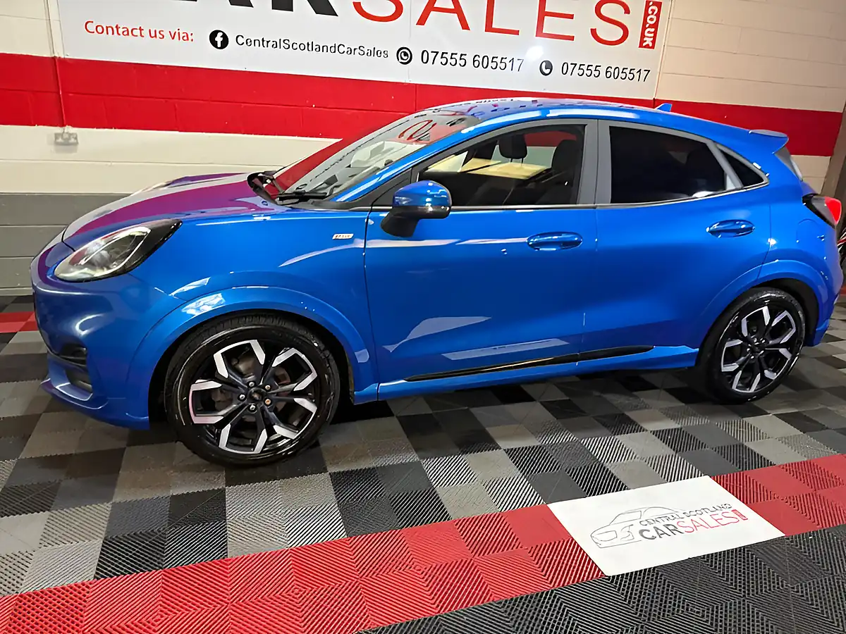 Used 2020 Ford Puma ST-Line X Blue - Interior and Exterior details 10