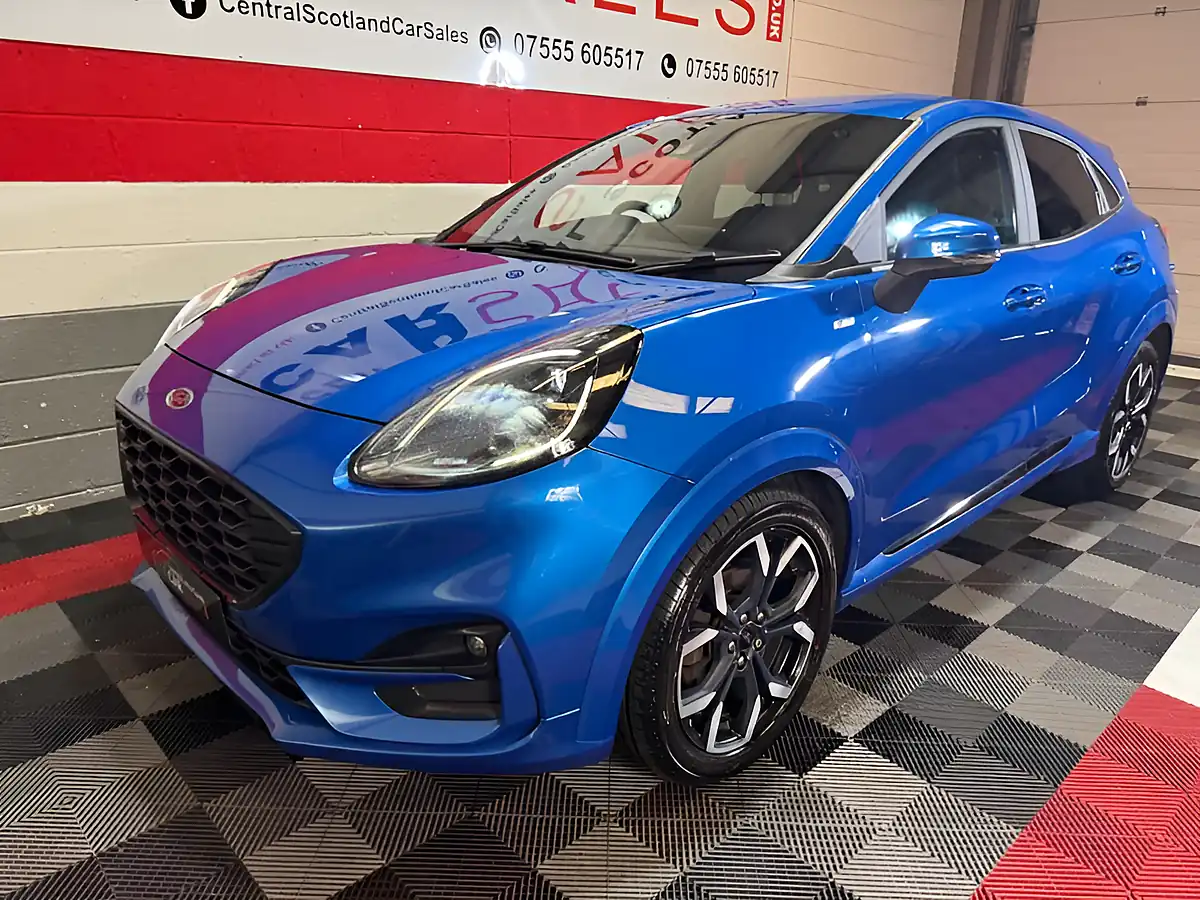 Used 2020 Ford Puma ST-Line X Blue - Interior and Exterior details 2
