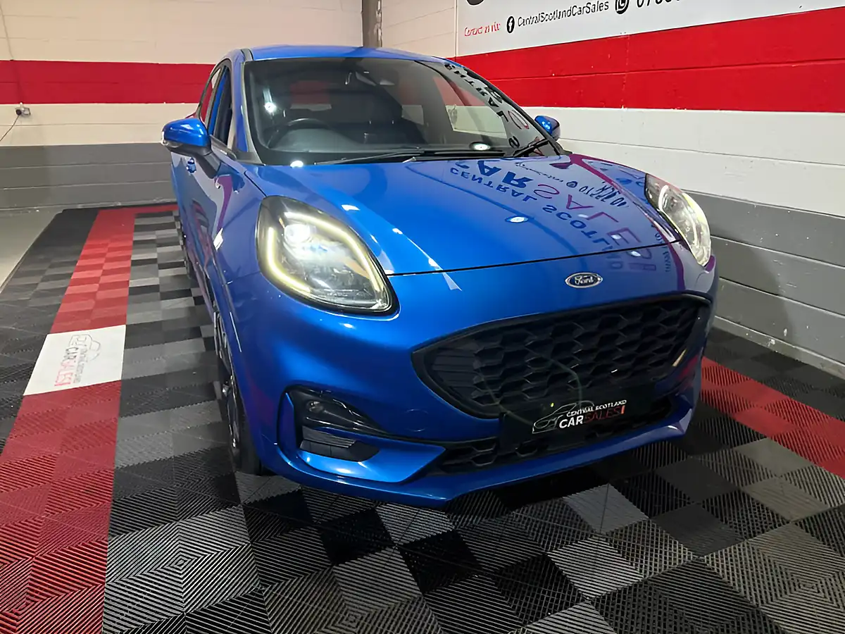 Used 2020 Ford Puma ST-Line X Blue - Interior and Exterior details 5