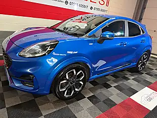 Used 2020 Ford Puma ST-Line X Blue - Interior and Exterior details 6