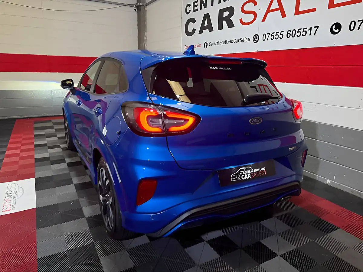 Used 2020 Ford Puma ST-Line X Blue - Interior and Exterior details 8