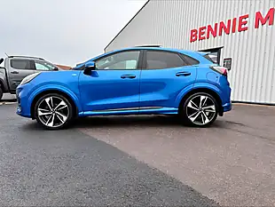 Used 2020 Ford Puma ST-Line X Blue - Interior and Exterior details 9