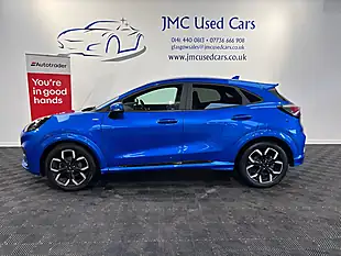 Used 2020 Ford Puma ST-Line X Desert Island Blue - Interior and Exterior details 2
