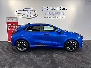 Used 2020 Ford Puma ST-Line X Desert Island Blue - Interior and Exterior details 4