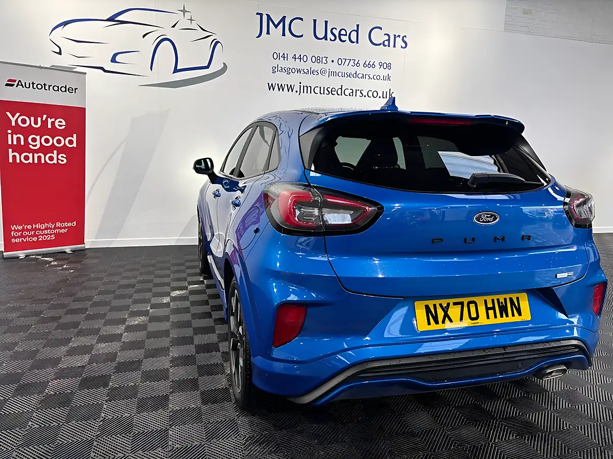 Used 2020 Ford Puma ST-Line X Desert Island Blue - Interior and Exterior details 8